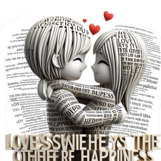 Het liefdesgeluk trui