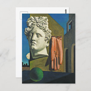 Het liefdeslied   Giorgio de Chirico   Briefkaart