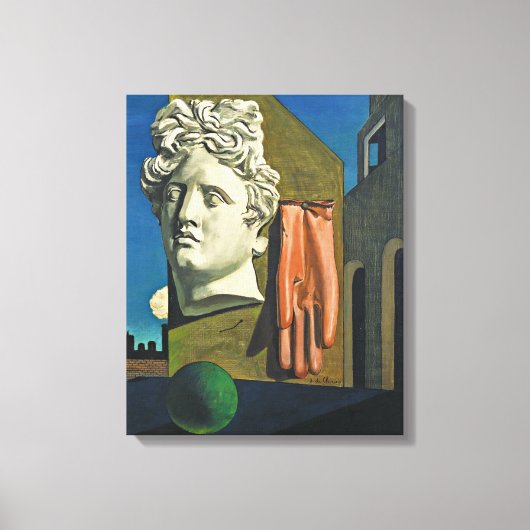 Het liefdeslied | Giorgio de Chirico | Canvas Afdruk (Voorkant)