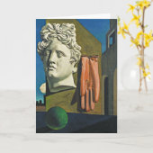 Het liefdeslied | Giorgio de Chirico | Kaart (Gele Bloem)