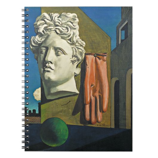 Het liefdeslied | Giorgio de Chirico | Notitieboek (Voorkant)