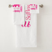 Het liefhebben van een onverdiende mam. bad handdoek (Insitu)