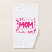 Het liefhebben van een onverdiende mam. bad handdoek (Handdoek)