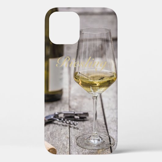 Het liefhebber van de witte wijn Sommelier cadeau Case-Mate iPhone Case (Achterkant)