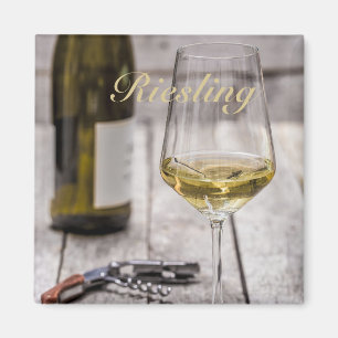 Het liefhebber van de witte wijn Sommelier cadeau Magneet