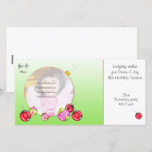 Het lieveheersbeestje wenst Kerstkaart (Voorkant / Achterkant)