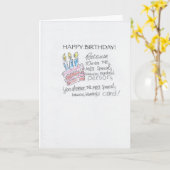 Het ligt aan mij. kaart (Gele Bloem)