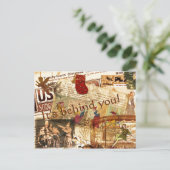 Het ligt achter je Briefkaart (Staand voorkant)