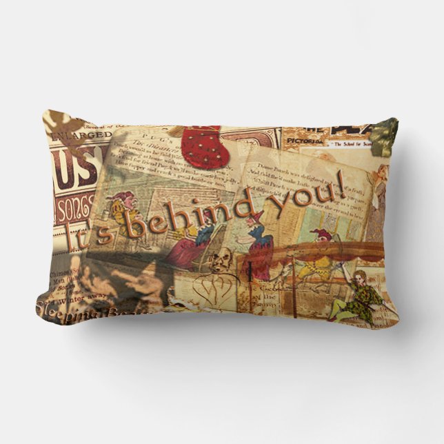 Het ligt achter je. kussen (Voorkant)