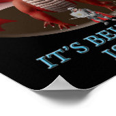 Het ligt achter mij poster (Hoek)