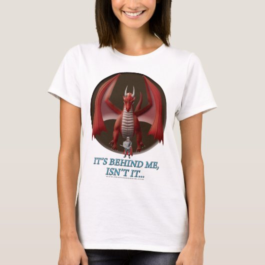 Het ligt achter mij t-shirt (Voorkant)