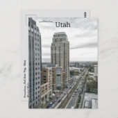 Het ligt in Salt Lake City Briefkaart (Voorkant / Achterkant)