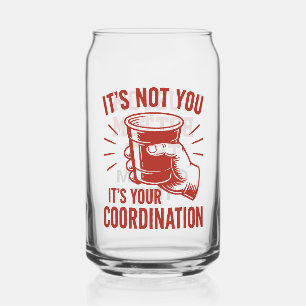 Het ligt niet aan jou, maar aan je coördinatie Bee Blikvorm Glas