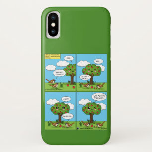 Het ligt op mij... Comic iPhone X Hoesje