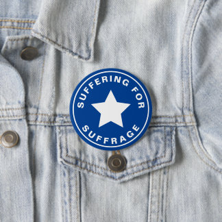 Het lijden van de Suffrage Officiële Race Gear Swa Ronde Button 7,6 Cm