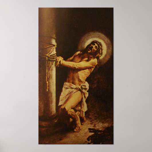 Het lijden van Servant Jezus Christus Poster (Voorkant)