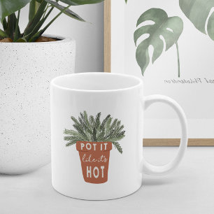 Het lijkt alsof het heet Plant Lover is Koffiemok