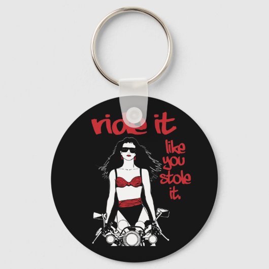 Het lijkt alsof je het tegenhoudt sleutelhanger (Voorkant)