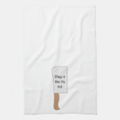 Het lijkt erop dat het heet keukenhanddoek is (Verticaal)