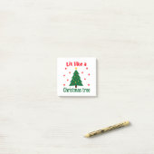 Het lijkt wel een kerstkerstkerstboom. post-it® notes (Op bureau)