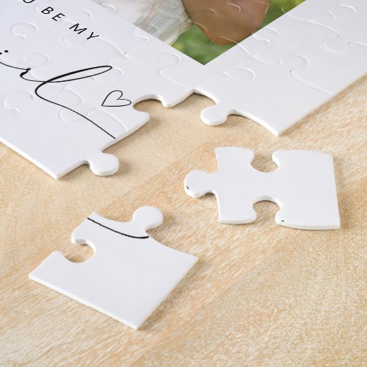 Het lijst van Arch zal je mijn bloemenmeisje puzze Legpuzzel (Zijkant)