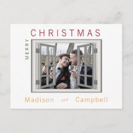 Het Lijst van de Foto van het venster van het Fake Briefkaart