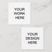 Het lijst van de Mock omhoog, de mockup van het af Contactkaartje (Voorkant / Achterkant)