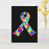 Het Lint van de Voorlichting van het autisme Kaart (Gele Bloem)