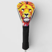 Het Lion Face Golfheadcover (Voorkant)