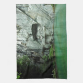 Het Lion Monument in Lucerne Theedoek (Verticaal)