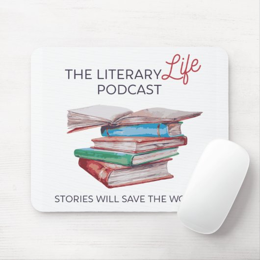 Het literaire leven in Mousepad Muismat (Met muis)