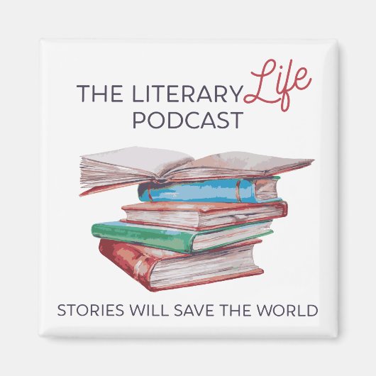 Het Literary Life Magnet Magneet (Voorkant)