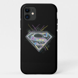 Het Logo van het Gekrabbel van Supergirl iPhone 11 Hoesje