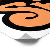 Het logo van het show van 70 poster (Hoek)