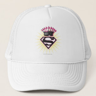 Het Logo van Supergirl met Kroon Trucker Pet