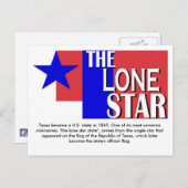 Het Lone Star Briefkaart (Voorkant / Achterkant)