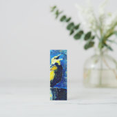 Het Lonely Bird Bladwijzer van Gogh Mini Visitekaartje (Staand voorkant)