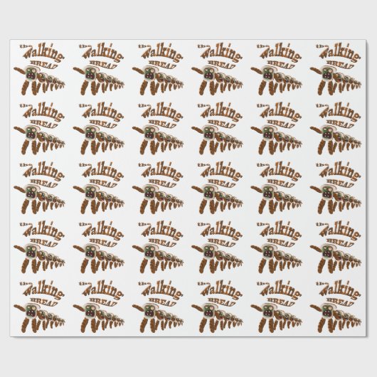 het loopbrood cadeaupapier (Vlak)