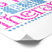 Het lopen is het Beste Citaat van de Behandeling Poster (Hoek)