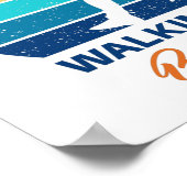 Het  Lopen is het Beste Citaat van de Behandeling Poster (Hoek)