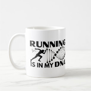 Het lopen is in mijn DNA Koffiemok