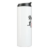 Het lopen is in mijn DNA Thermosbeker (Gedraaid links)