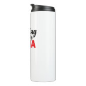 Het lopen is in mijn DNA Thermosbeker (Geroteerd rechts)