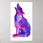 Het lopen met de wolven poster (Voorkant)