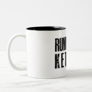 Het lopen op Ketones Coffee Mok