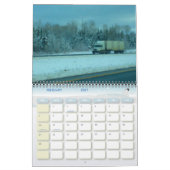 Het lopen over de landkalender kalender (Feb 2027)