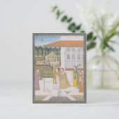 Het Lopen van het Paar Briefkaart (Staand voorkant)