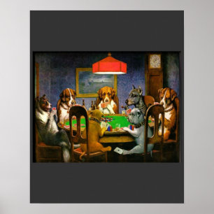 Het Lot van de Humor van de Kaarten van de Pook Poster