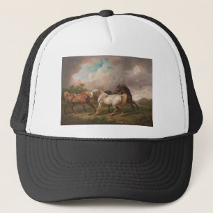 Het Lot van de Paarden van Charles Towne Art Trucker Pet
