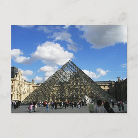 Het Louvre Briefkaart (Voorkant)